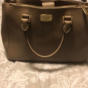 Tan MK purse